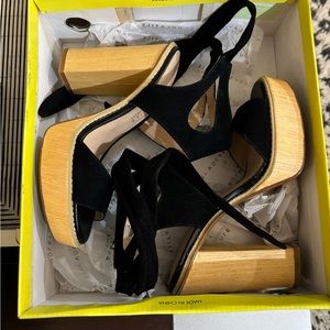 Brand new very volatile chunky heels